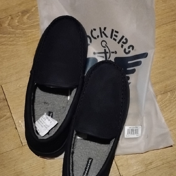 Dockers Men's Classic Black Slip-On Loafers - Picture 1 of 3